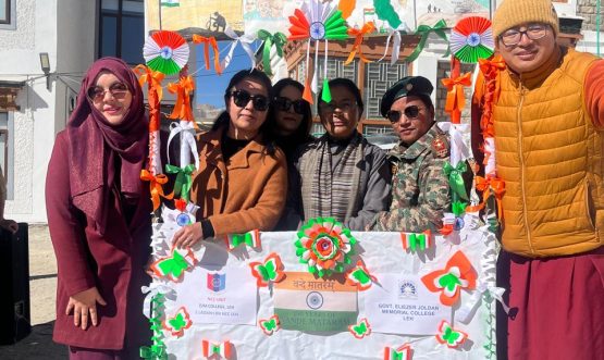 NCC Programme Held at EJM College on 8 November 2025.