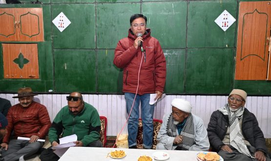 MP Visits Baroo, Minji and Choskore Constituencies; Reviews Public Issues and Assures Early Resolution.