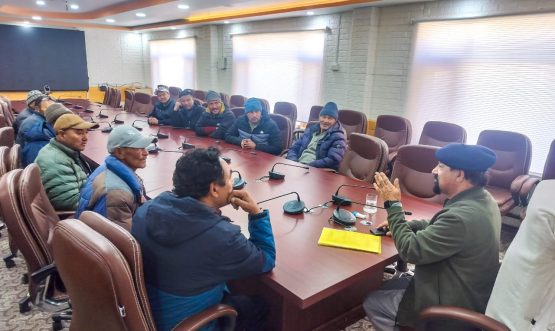 Shargole Delegation Meets CEC Kargil, Secures Funding Promise for Community Hall.