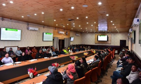 Training Programme on Special Intensive Revision (SIR) 2025 Conducted for AEROs, BLO Supervisors & BLOs Across Leh District.