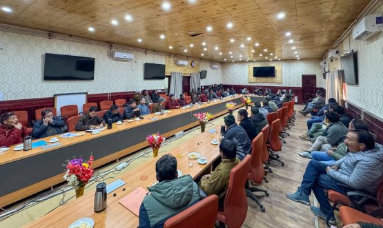 DC Leh Meets Nambardars of Leh and Nubra Sub-Divisions.