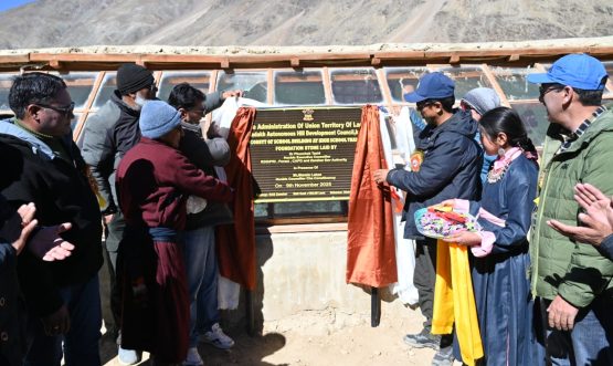 EC Phunchok Tashi Tours Zanskar's Cha Block, Inaugurates Projects Worth ₹3.65 Cr.