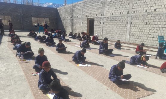 In accordance with Order No. DIET/Leh/2025/623 dated 10-11-2025, the faculty members of the District Institute of Education and Training (DIET), Leh, carried out inspections of the ongoing final examination process at various designated centres across the district on November 12, 2025.