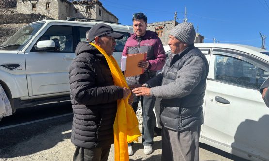 Director FCS&CA and Youth Services Ladakh Reviews Winter Ration, Sports Projects During Three-Day Kargil Tour.