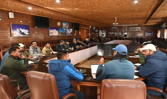 Special Training Program for AEROs, BLO Supervisors, and DEOs on Handling of Various Election Apps held in Kargil.