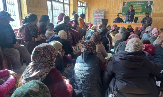 KVK Kargil–II Brings PM-KISAN 21st Instalment Telecast to Remote Zangla Village