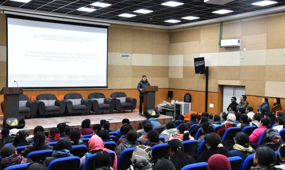 Second Day of Training Held in Leh for LAHDSSRB Matric & 10+2 Level District Cadre Recruitment Examinations.