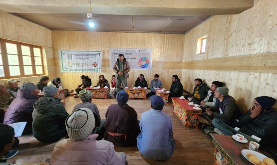 “Mimang-Si-sJabstogs” (Administration at Your Doorstep) initiative, a public outreach camp was organised today at Kharnak and Samad of the Nyoma Subdivision