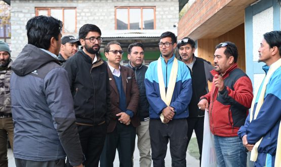 DC Kargil Flags Off Teams for 69th SGFI Taekwondo Championship.