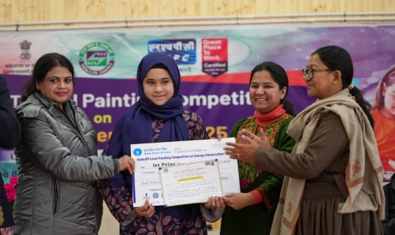UT Level Painting Competition conducted by NHPC on Energy Conservation.