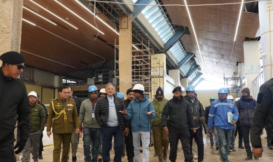 LG Kavinder Gupta reviews progress of Eco-Smart New Airport Terminal at Leh