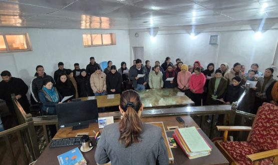 Constitution Day Observed at District Court Complex, Leh.