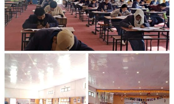 Education Department commences Pre-Board exams for Classes 10th and 12th.