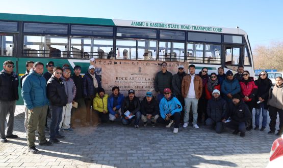The Office of the Assistant Director, Tourism Department Leh, successfully organised a One-Day Rock Art Tour of Chiling to introduce tour operators to Ladakh’s rich and ancient rock art heritage.