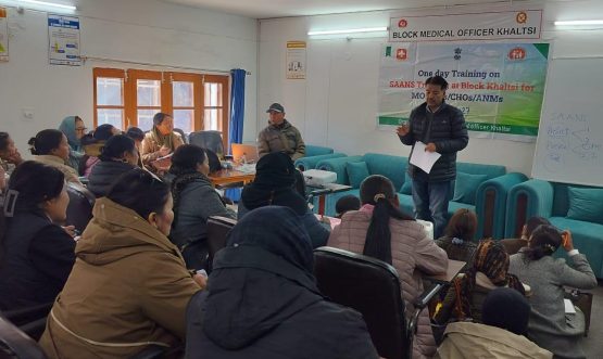 SAANS Training Held at CHC Khaltse.