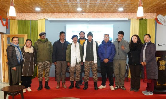 Nagaland Statehood Day celebrated at Lok Niwas Leh.