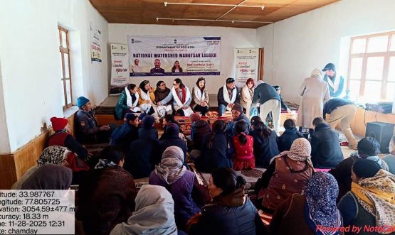 Watershed Mahotsav Celebrated at Micro Watershed Chemday (WDC–03 Kharu Project) and Micro Watershed Saspol (WDC–06).