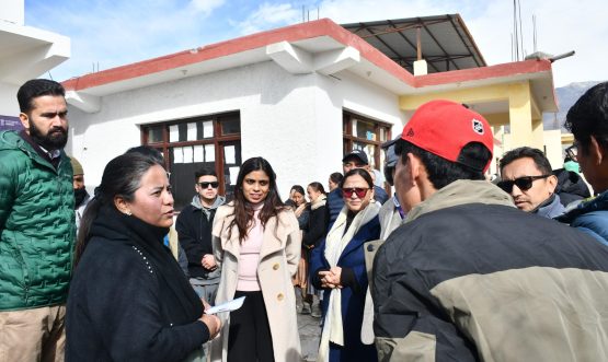 Secretary Shashanka Ala reviews support and placement initiatives for PwDs in Leh.
