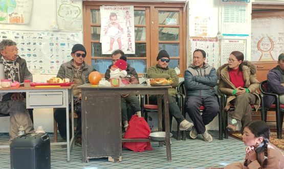 Celebration of Children’s Day cum Parents–Teacher Meeting at Middle School Waris.