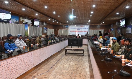 rZamba Trust and Royal Enfield Review Winter Learning Programme in Kargil along with VECs.