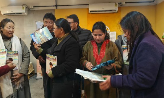 Launch of Bhoti Textbook: Balvatika 1-3 & Grade 1&2.