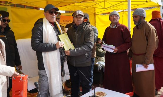 LG Kavinder Gupta reaffirms Commitment to Inclusive Growth & Stronger Public Infrastructure in Ladakh.