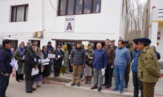 LSSSSB conducts Matriculation Level Examination smoothly across Ladakh.