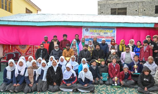 CEC Kargil Attends Annual Day Celebration at Government High School Lalung.
