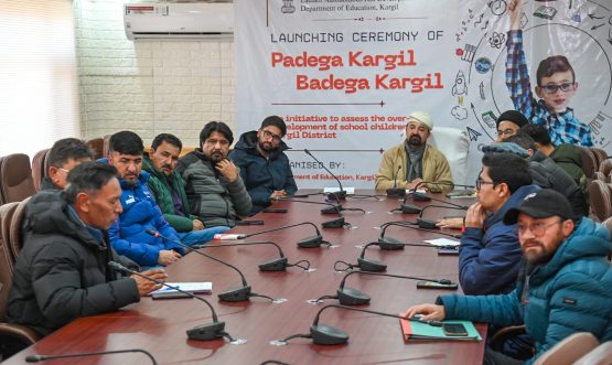 LAHDC Kargil Launches “Padega Kargil Badega Kargil” Initiative to Improve Standard of School Education.