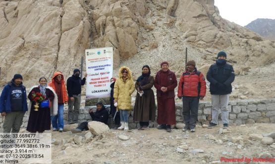 Watershed Mahotsav Celebrated at Hemya Micro-Watershed, Leh District.