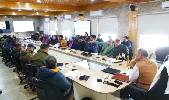 LG Kavinder Gupta chairs comprehensive departmental review meeting Stresses citizen-centric, time-bound development in Ladakh.