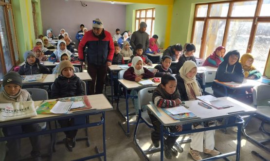 School Education Department Conducts Independent Assessment of Government School Students in Ladakh.