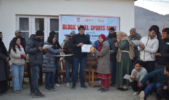 Block Level Sports Meet Held at SAS&T Kargil Campus