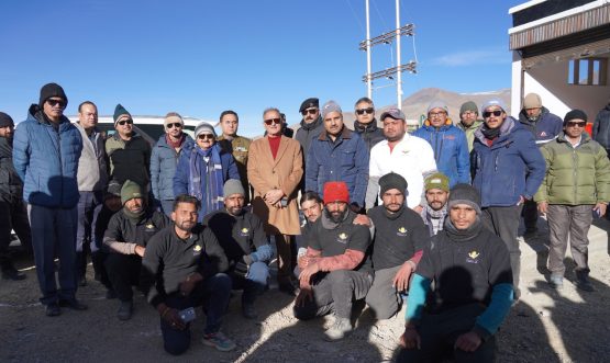 LG Kavinder Gupta visits Puga Geothermal and Pang Solar Projects