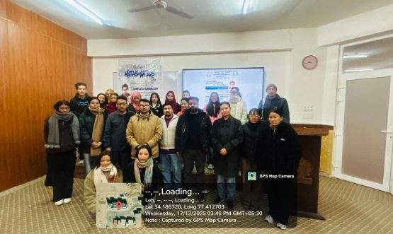 National Mathematics Day celebrations commenced at University of Ladakh, Leh Campus.