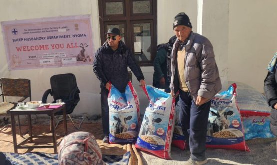 Sheep Husbandry Department Nyoma conducts Awareness Programme for Sheep and Goat Breeders.