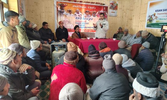 KVK Kargil organizes Kisan Samman Diwas at Salikote commemorating former PM Chaudhary Charan Singh.