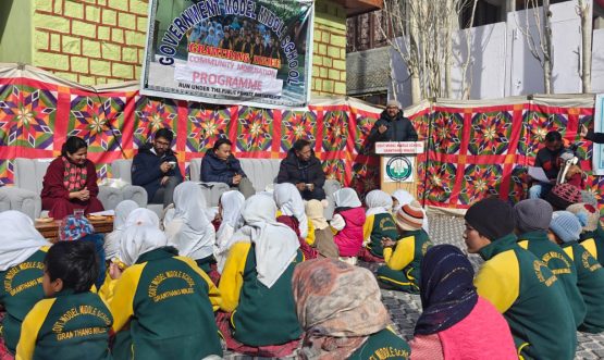 Administrative Secretary, School Education Reviews Schools in Kargil; Launches Winter Classes.