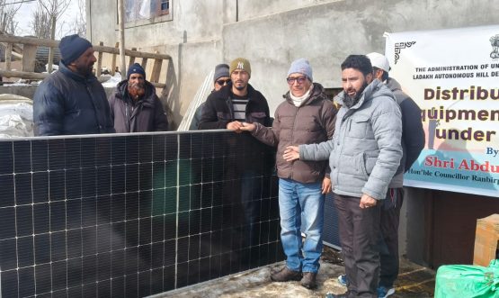 CCDF Materials Distributed in Upper Constituency Ranbirpora, Drass.