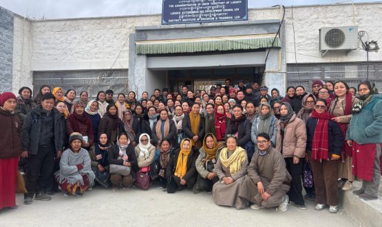 Five-Day Bhoti Training Programme Concludes at DIET, Leh.