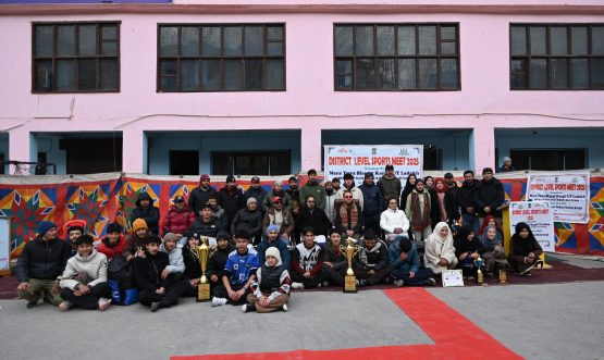 ADC Kargil Attends Closing Ceremony of District-Level Sports Meet Organised by Mera Yuva Bharat.