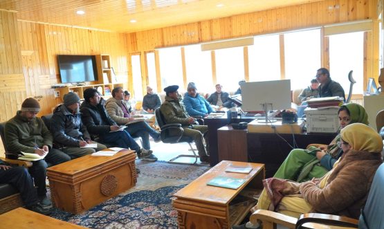 ADC Kargil reviews arrangements for upcoming LG Ice Hockey Championship, 2026.