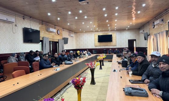 Cooperative Department UT Ladakh conducts 03 Day training on RCS Portal in Leh.