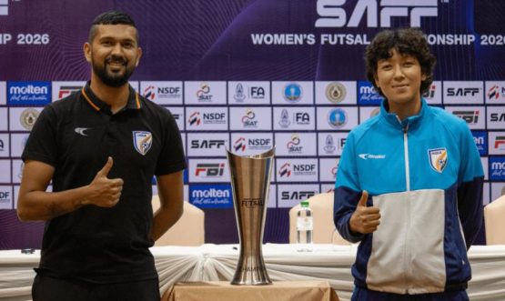 Captain Jigmet Chunzen, to lead India in SAFF Women's Futsal Championship debut.
