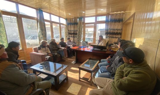 Awareness Workshop on Ladakh Sustainable Industrial Policy 2022-27 held in Leh.