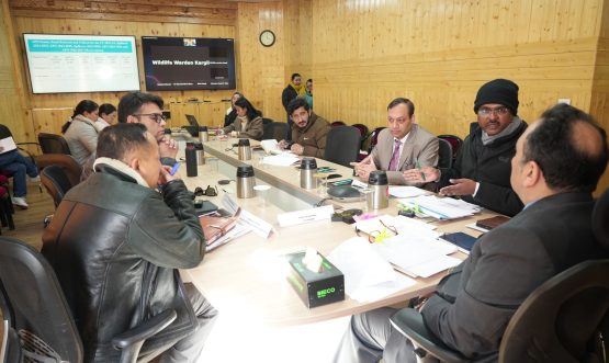 Chief Secretary Ashish Kundra chairs 5th meeting of UT Ladakh CAMPA.