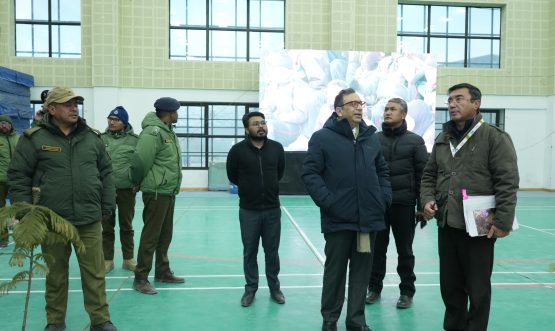 Chief Secretary reviews preparedness for Khelo India Winter Games in Leh.