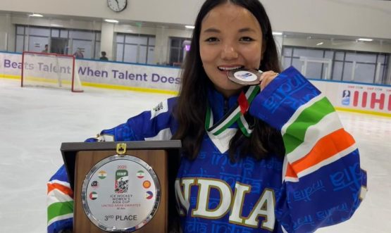 The inspiring journey of Ladakhi trailblazer Padma Chorol: From speed skating to historic Asian ice hockey bronze.