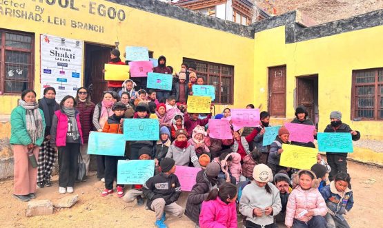DHEW, Mission Shakti Leh Organises Two-Day SEE Learning Workshop for Students of Igoo Village, Leh.