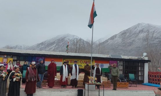 77th Republic Day Celebrated at Khaltse Sub-Division.